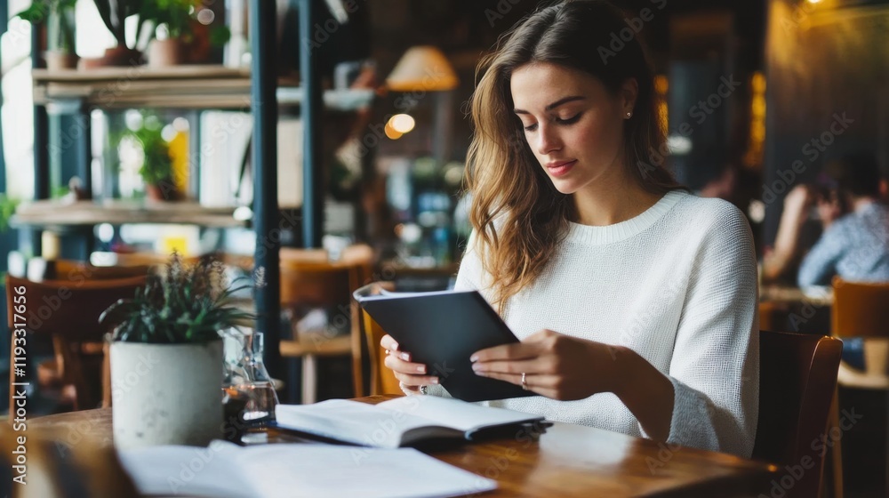Fototapeta premium Content marketing engages potential customers through valuable information.