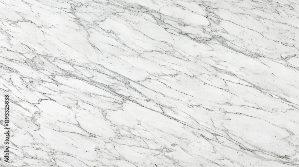 Obraz premium Beautiful white marble surface with subtle cream veins creating an elegant and luxurious backdrop for any design