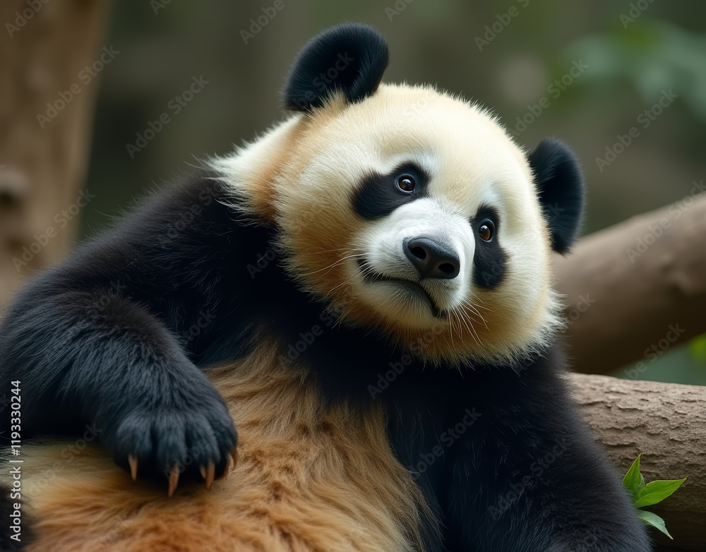 Obraz premium giant panda bear