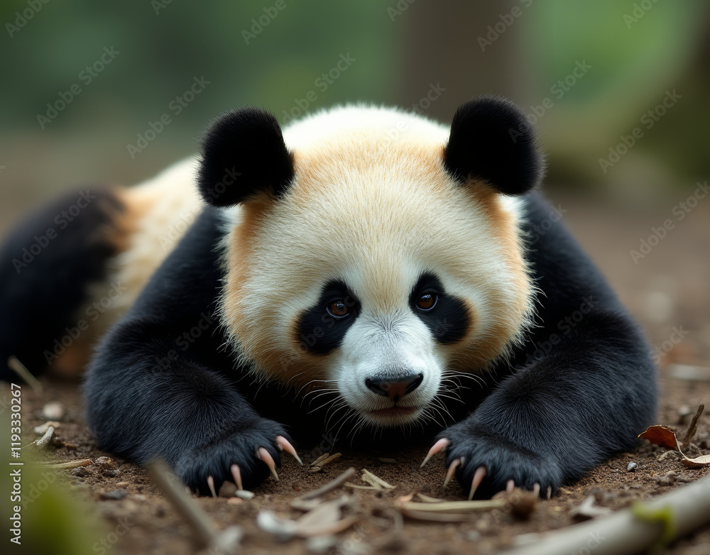 Obraz premium giant panda bear