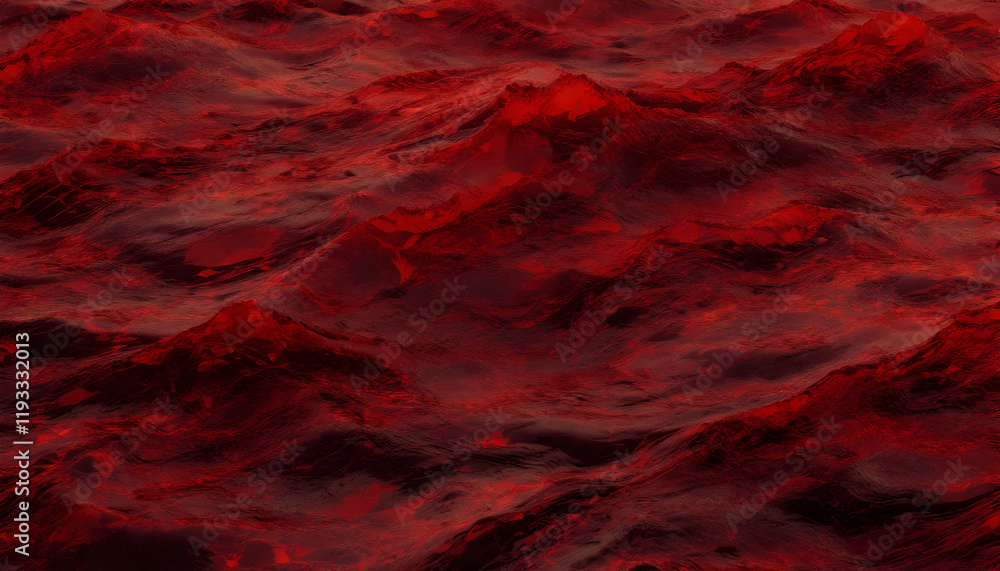 Fototapeta premium Red Water Texture Background Image for Design