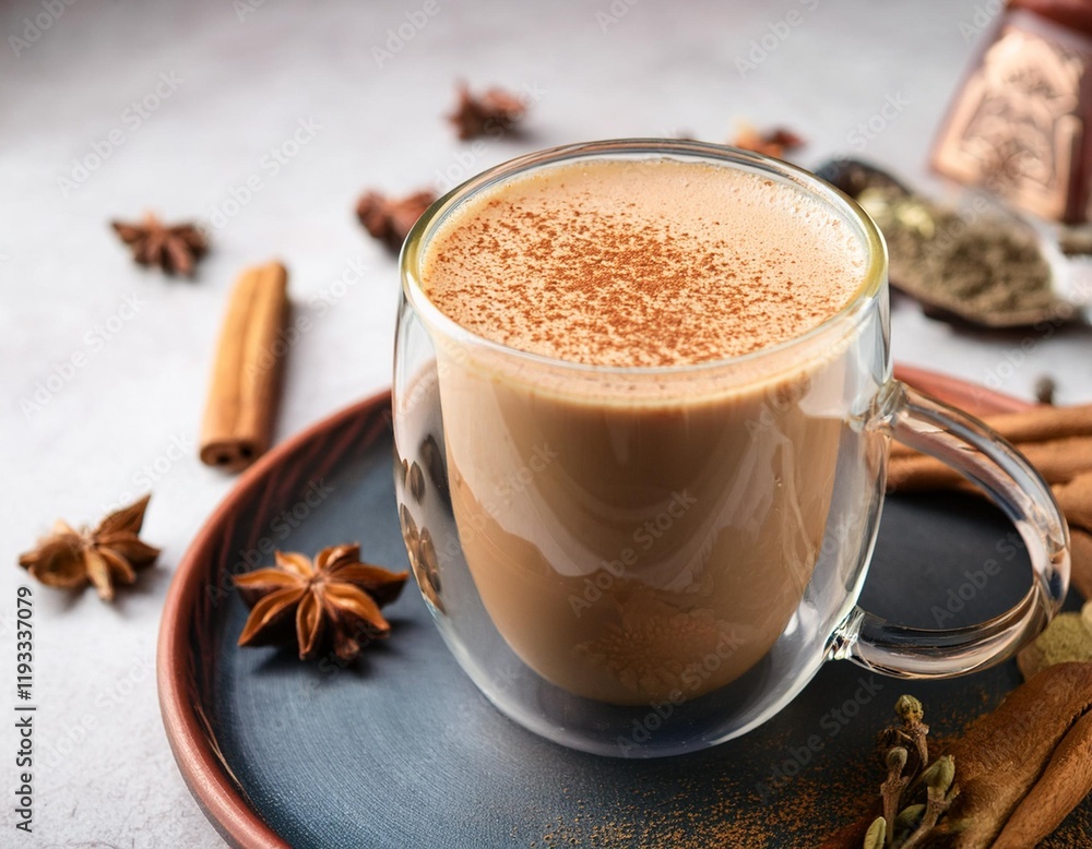 A Journey Through the Spice Route with an Exotic Chai Latte A Journey Through the Spice Route with an Exotic Chai Latte