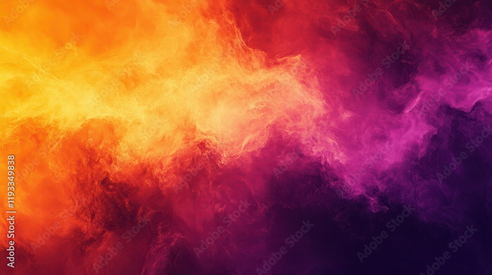 Vibrant gradient background with fiery orange and purple hues for creative design. Vibrant gradient background with fiery orange and purple hues for creative design.