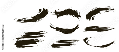 正月のブラシストローク