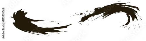 正月のブラシストローク