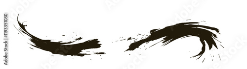 正月のブラシストローク