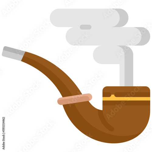 Smoke pipe icon