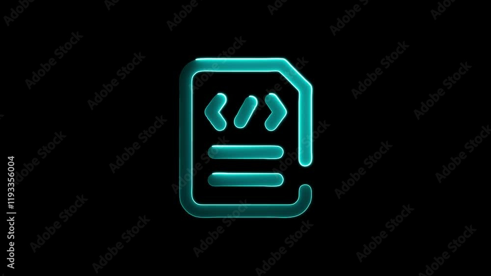 Neon arrow collapse vertical icon animation Neon arrow collapse vertical icon animation
