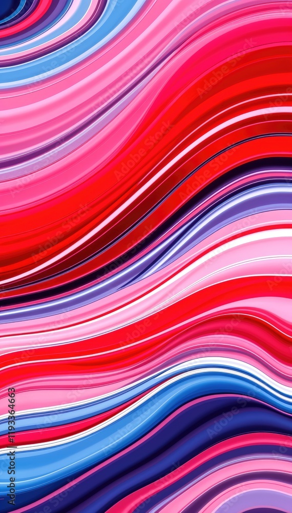 Fototapeta premium Abstract colorful waves vibrant and dynamic design backgrounds and modern designs