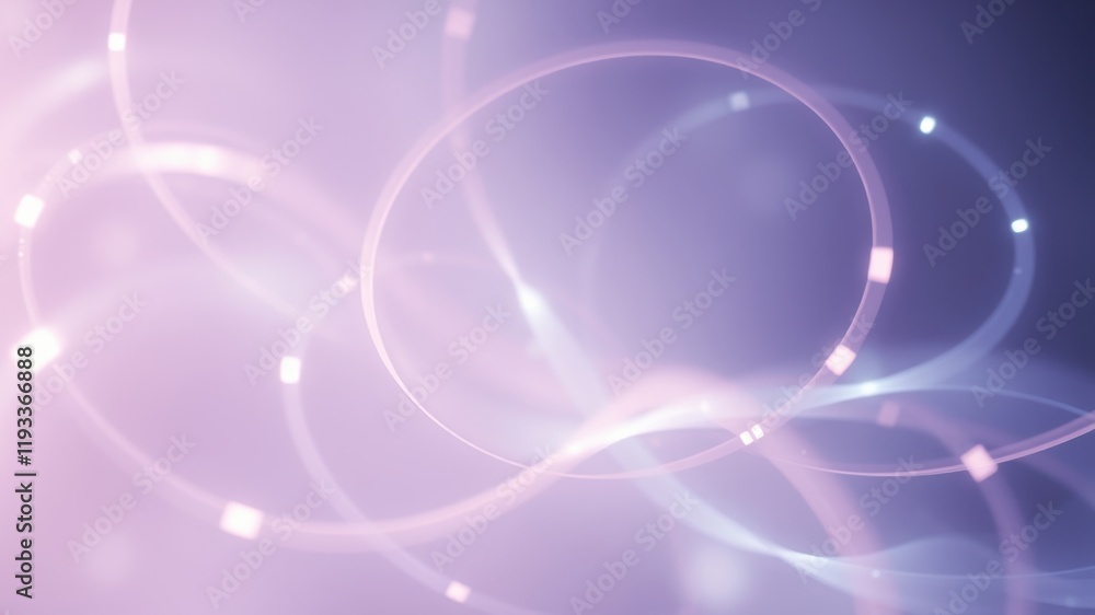 Abstract Lavender Swirls Elegant, Serene, and Glowing Light Trails Abstract Lavender Swirls Elegant, Serene, and Glowing Light Trails