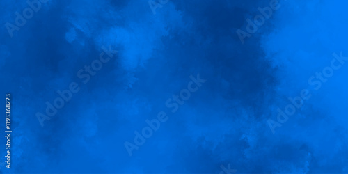 Blue clouds in the sky