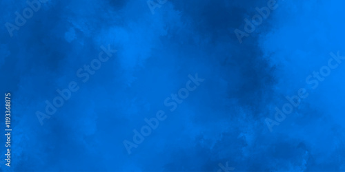 Blue clouds in the sky