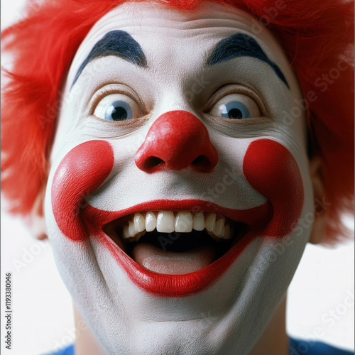 Funny Clown Isolated
