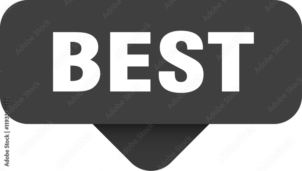 best sticker. best sign on transparent background best sticker. best sign on transparent background