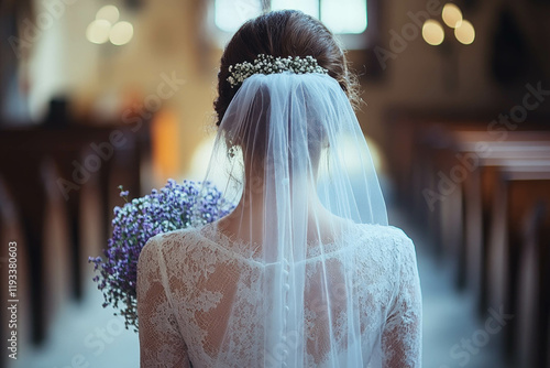 Lavender Wedding Bouquet