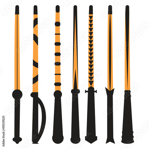 magic wands icons