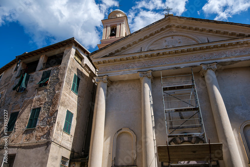 Collegiata di Nostra Signora Assunta, Triora, Ligurien, Italien photo