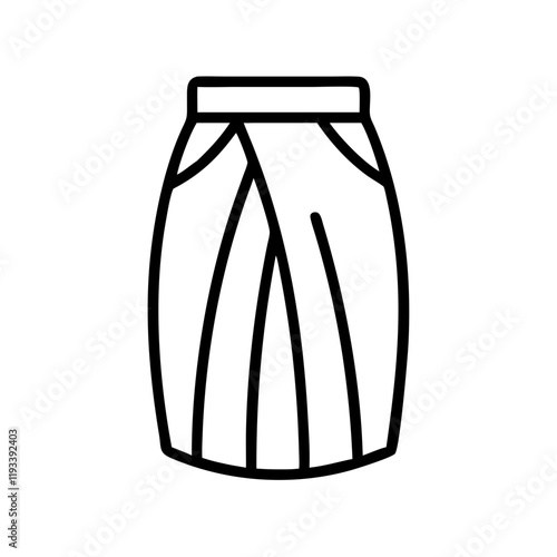  Icon of a Pencil Skirt for Women’s Fashion in Minimalist Design