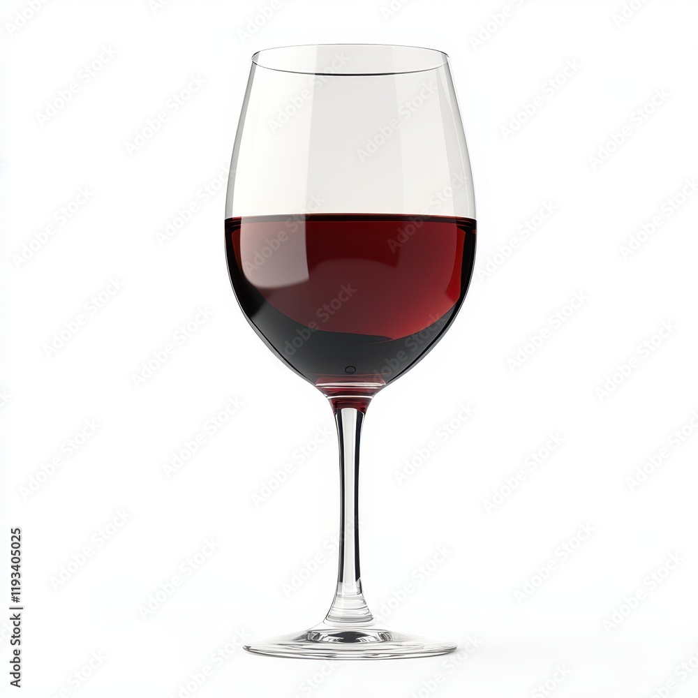 A elegant glass of red wine stands prominently against a clean white background, highlighting its rich color and inviting allure. A elegant glass of red wine stands prominently against a clean white background, highlighting its rich color and inviting allure.