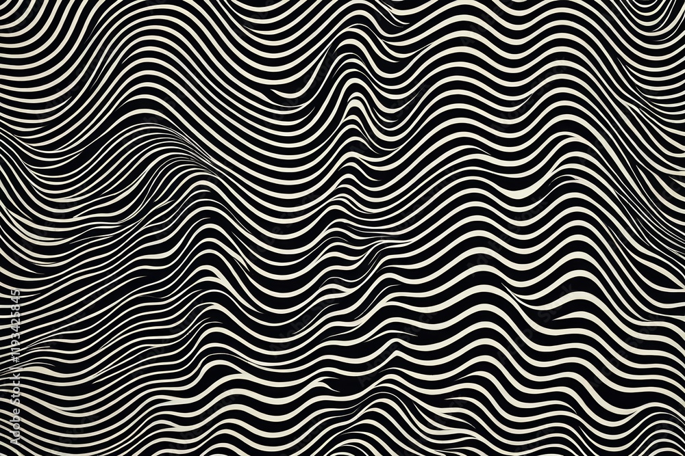 a black and white image of a wavy pattern with a black background a black and white image of a wavy pattern with a black background