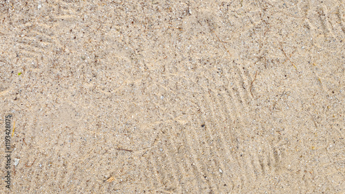 Closeup Sand Texture at the Beach 