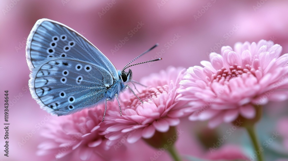 A close-up of a butterfly resting on a pastel-colored flower, its wings softly blurred while the flower’s intricate petals are in sharp detail. A close-up of a butterfly resting on a pastel-colored flower, its wings softly blurred while the flower’s intricate petals are in sharp detail.