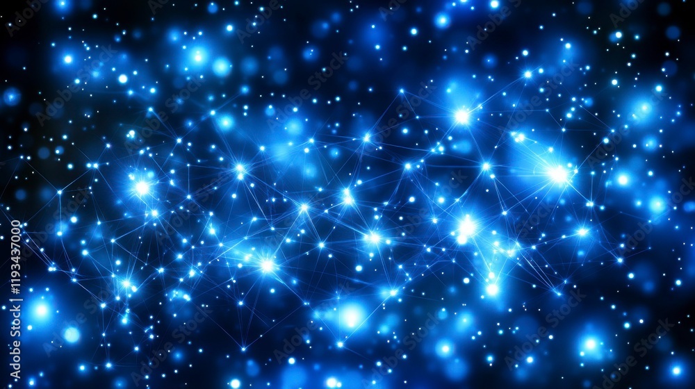 A dynamic depiction of a particle-based network with glowing connections and intricate pathways representing communication and dependencies in an abstract context A dynamic depiction of a particle-based network with glowing connections and intricate pathways representing communication and dependencies in an abstract context