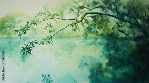 Eco-Friendly Reflections of Nature and Harmony in Serene Green Landscapes






