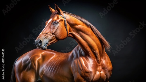 Equine Anatomy: Detailed Close-Up of Horse Body Parts
