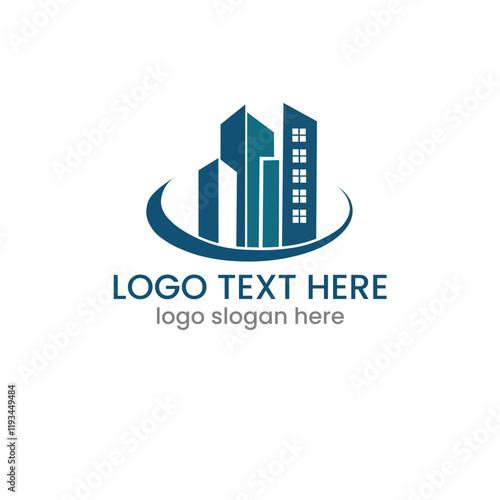 building Real estate, architecture, construction logo concept. 