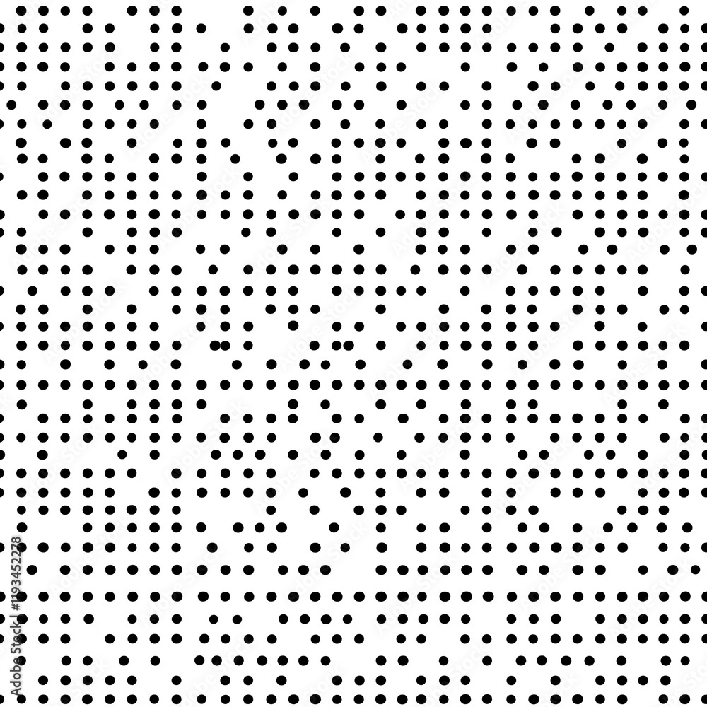 Minimalist black dot pattern on a white background texture Minimalist black dot pattern on a white background texture