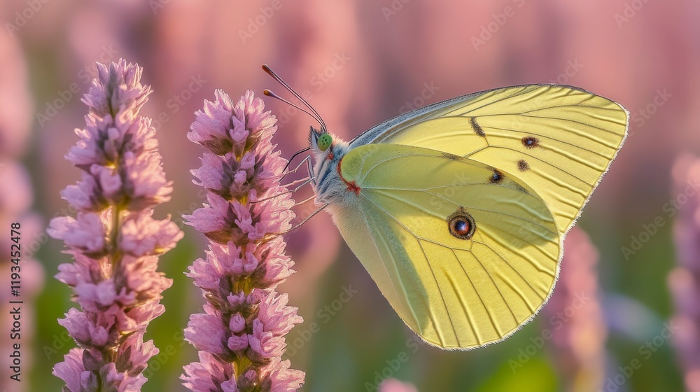 A close-up of a butterfly resting on a pastel-colored flower, its wings softly blurred while the flower’s intricate petals are in sharp detail. A close-up of a butterfly resting on a pastel-colored flower, its wings softly blurred while the flower’s intricate petals are in sharp detail.