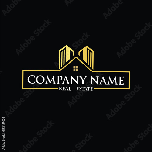 Real Estate Logo Design Template