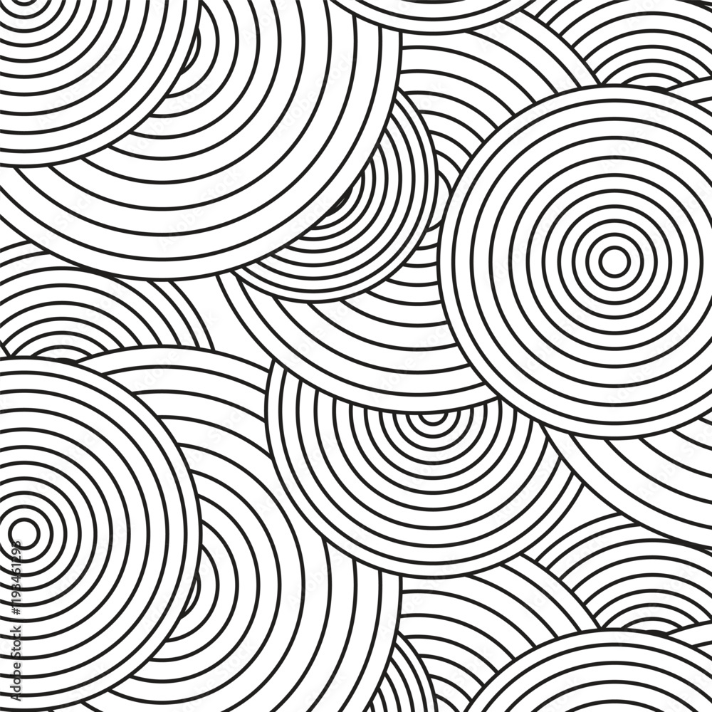Line Pattern white black radial Line Pattern white black radial