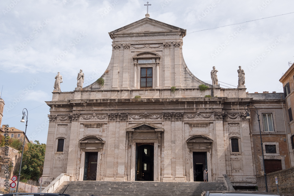 Historic Baroque Church in the Heart of Rome Historic Baroque Church in the Heart of Rome