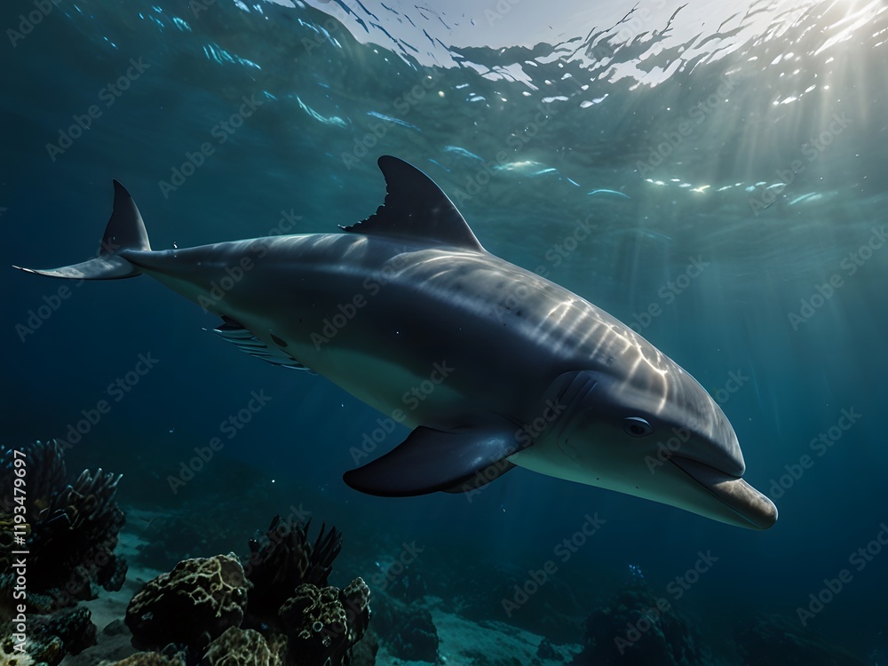 Picture shows a Carcharodon carcharias, also known as the reef shark. Picture shows a Carcharodon carcharias, also known as the reef shark.