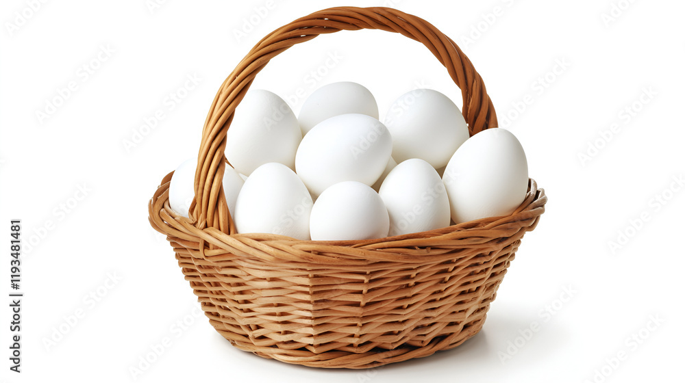 A basket of eggs