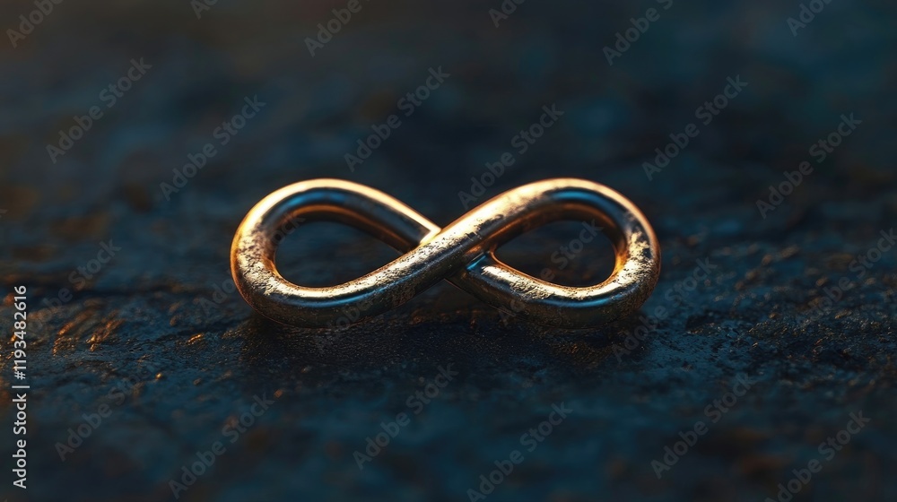 A subtle infinity symbol tattoo representing eternity A subtle infinity symbol tattoo representing eternity