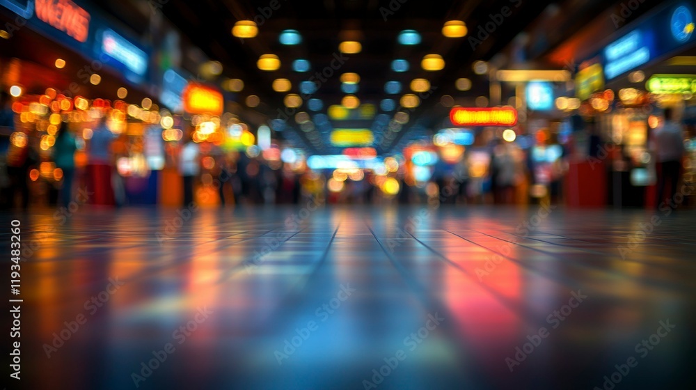 A softly blurred exhibition hall scene with attendees browsing business booths and engaging in discussions ideal for trade show and event marketing concepts A softly blurred exhibition hall scene with attendees browsing business booths and engaging in discussions ideal for trade show and event marketing concepts