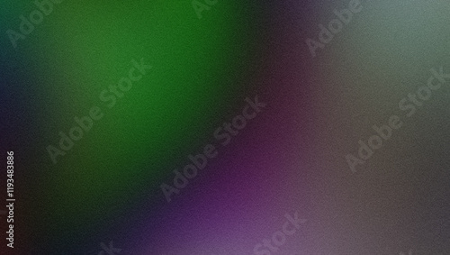 abstract green grainy gradient color background, noise texture effect, illustration of green gradient background and wallpapers, posters, banners, flyers, and cards.	