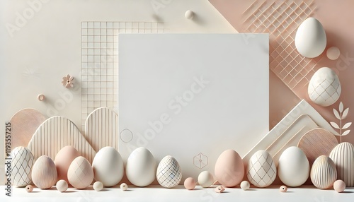 Wallpaper Mural blank paper and eggs Torontodigital.ca