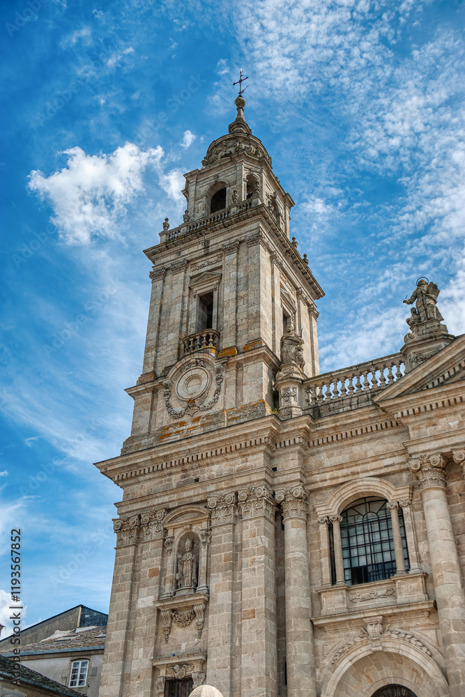 The Cathedral of Santa María de Lugo is a Catholic temple, episcopal seat of the diocese of Lugo, located in the city of the same name, in Galicia.