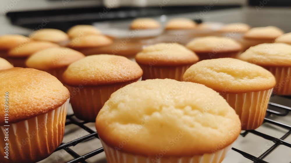 Delicious milk cupcakes with creamy frosting, a bit messy but irresistibly tasty, perfect for a sweet treat. Delicious milk cupcakes with creamy frosting, a bit messy but irresistibly tasty, perfect for a sweet treat.