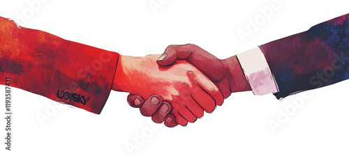 handshake between two professionals
