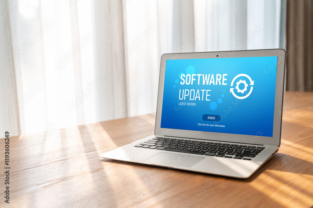 Software update on computer for modish version of device software upgrade Software update on computer for modish version of device software upgrade