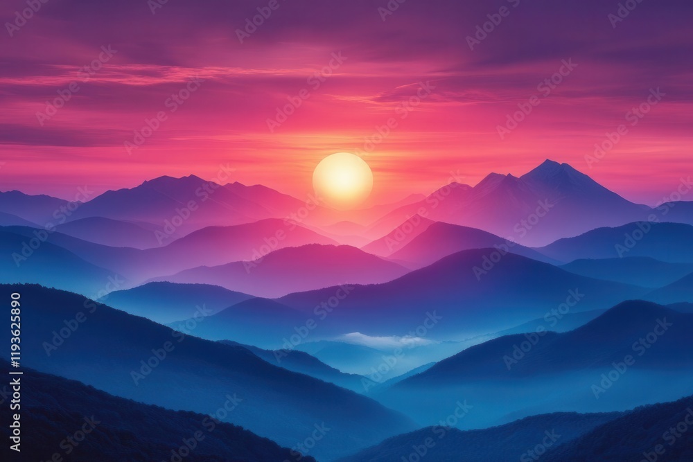 mountains bathed in warm sunrise light create a breathtaking landscape with soft hues of pink and orange illuminating the peaks embodying the serenity and beauty of natures awakening mountains bathed in warm sunrise light create a breathtaking landscape with soft hues of pink and orange illuminating the peaks embodying the serenity and beauty of natures awakening