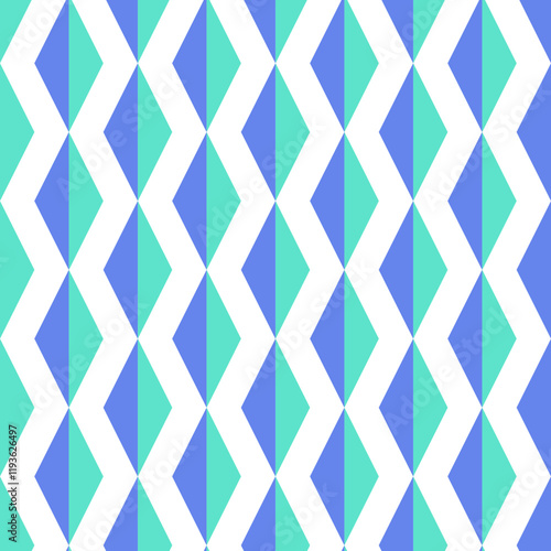 Seamless geometric pattern of diamonds