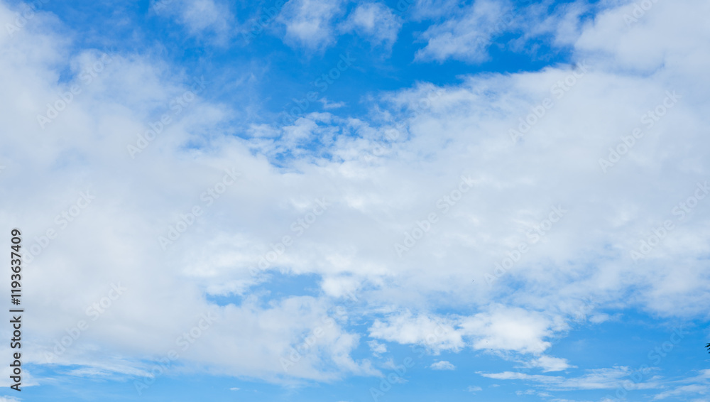 Blue sky with cloud background Blue sky with cloud background