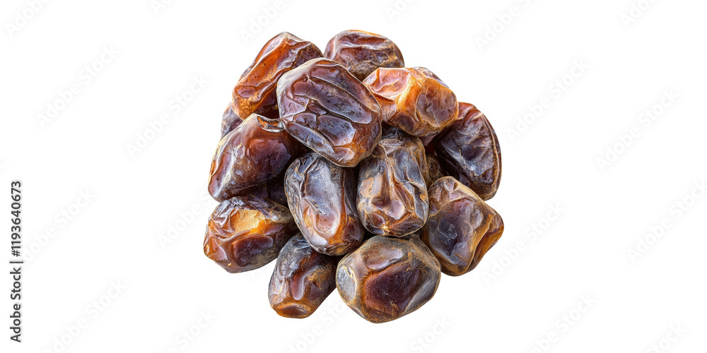 Heap of dates isolated on transparent background Heap of dates isolated on transparent background