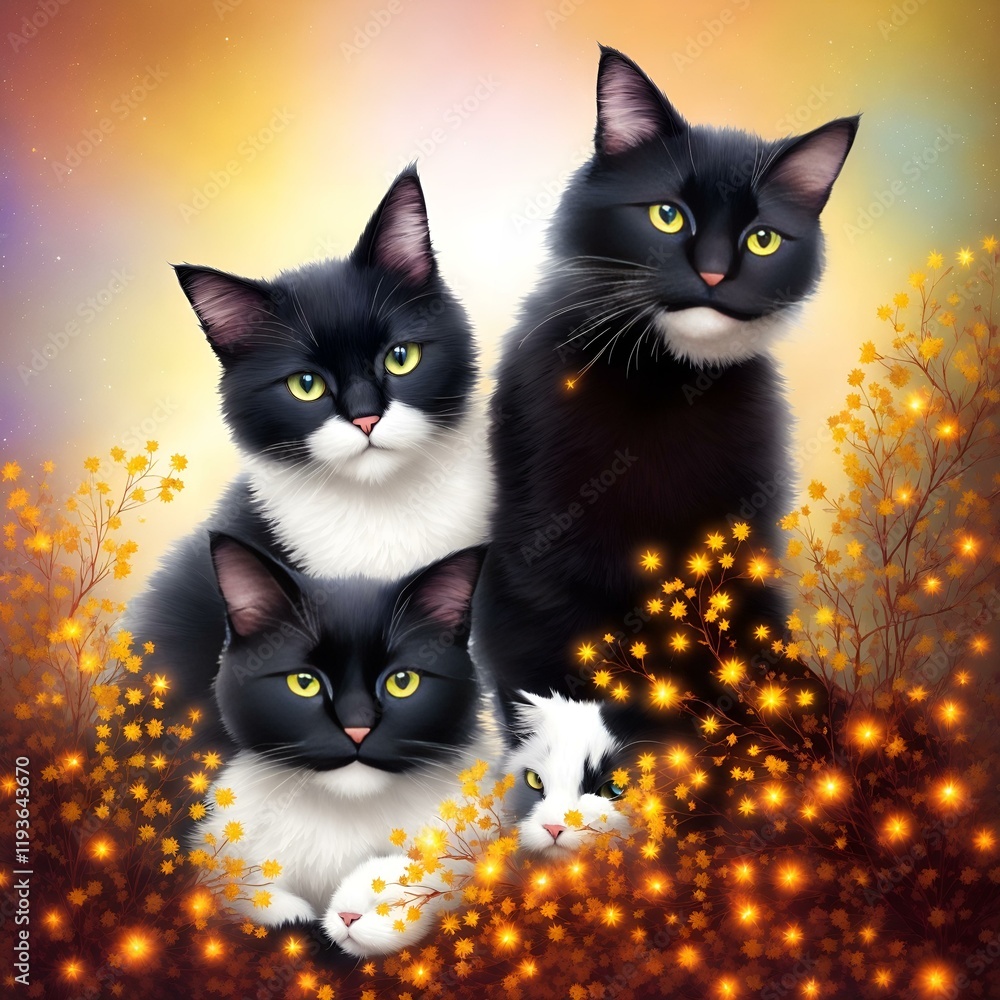 family of cats family of cats